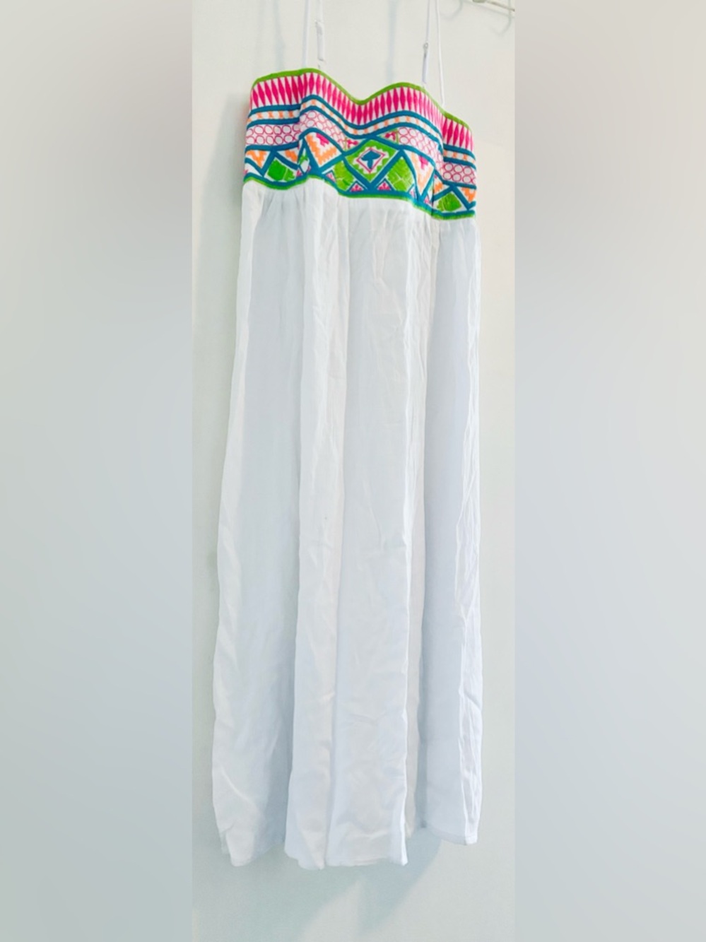 ❤️ New Bohemian Resort Cruise Style White Dress